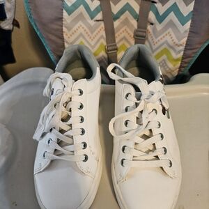 Disney White and Gray Sneakers